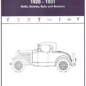 MODEL "A" STANDARD HARDWARE 1928-1931