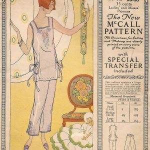 MCCCALL 4042 LADIES' PAJAMAS MEDIUM