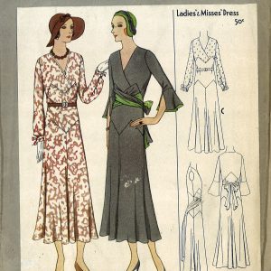 MCCALL 6636 MISSES' DRESS SIZE 16