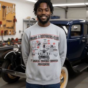 Model "A" Logical Trouble Shooting Procedure Sweatshirt