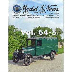 Model A News Back Issues