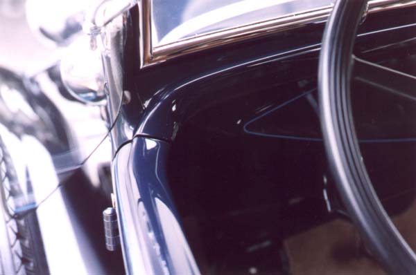 The top of the doors blended nicely the belt rail finish panel (dash).