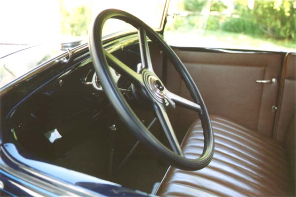 An overall view of the front compartment. Not much detail in this photo.