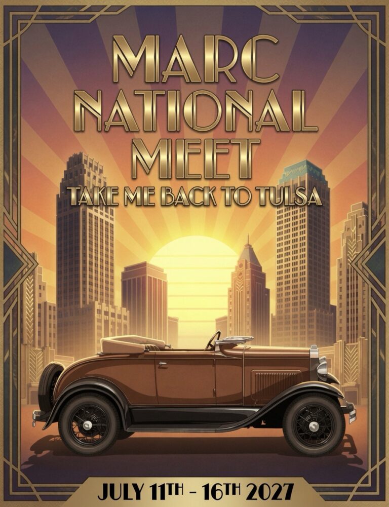 2027 MARC Meet In Tulsa, Oklahoma