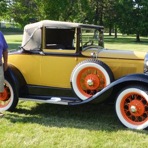 Russell Walker 1930 68B Cabriolet 322 points Third Place Award