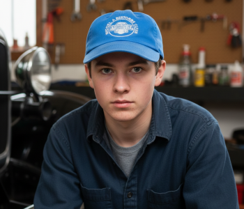 Marc Blue Cap